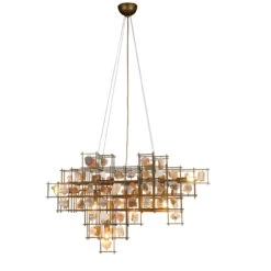 Beatrice Brass Pendant With Stones 38" -Famous Furniture Shop 1951073E 2AA3 45EC AAD8 BB2F10A814A9 1 201 a 01746.1715271156