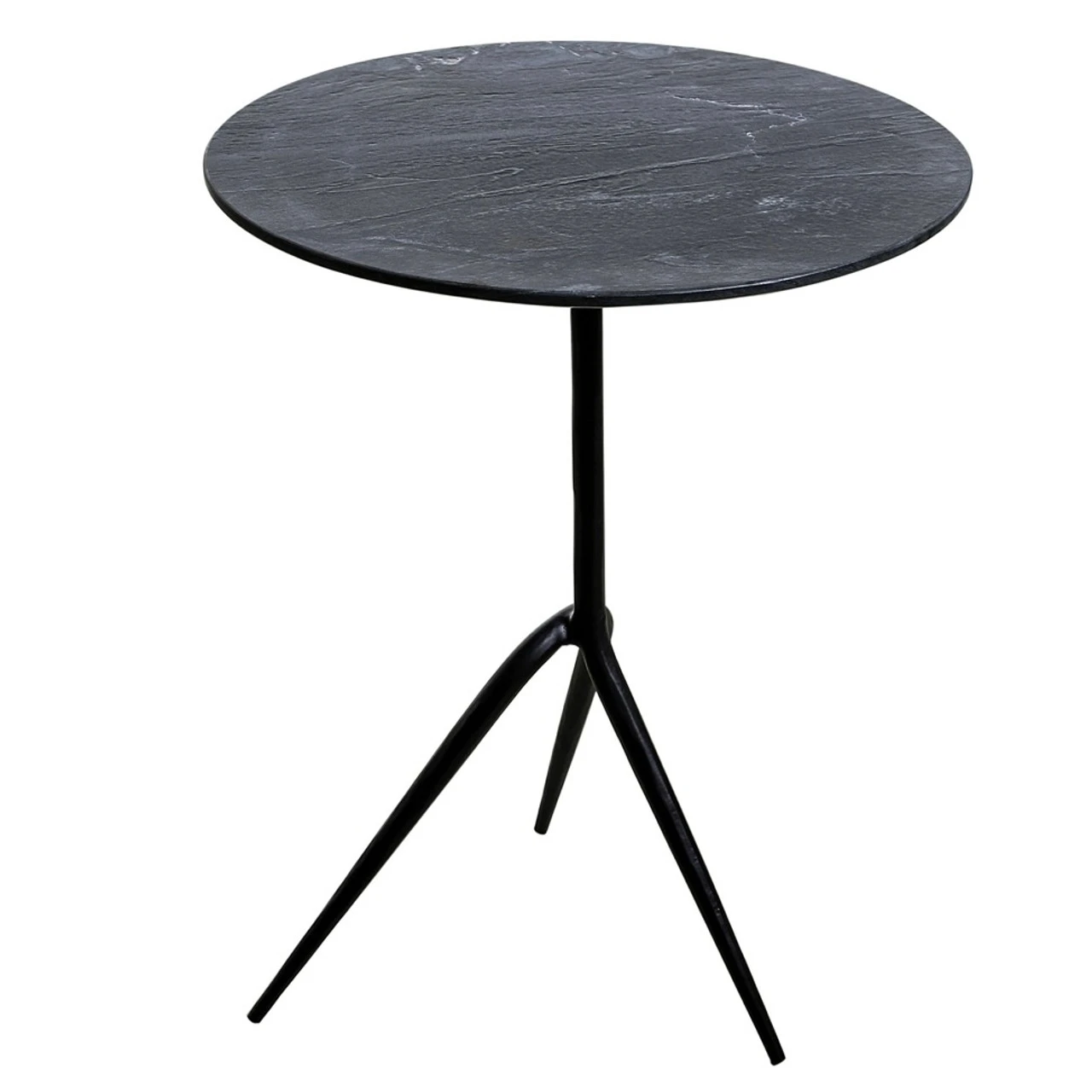 Sperre 18" Round Accent Table With Lava Marble 3 Sperre 18" Round Accent Table With Lava Marble