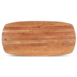 Salerno Acacia Wood And Iron Dining Table Natural 82" -Famous Furniture Shop 1DAA8BBF 5D0A 462A 8151 43706B7BB560 1 201 a 47346.1715784013