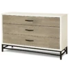 Modern Gray And White 3 Drawer Dresser -Famous Furniture Shop 219040 S 1 50397.1450371404