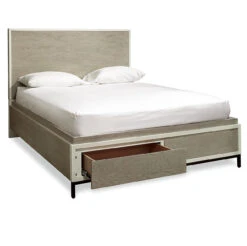 Modern Gray Queen Platform Storage Bed Frame -Famous Furniture Shop 219210SB Detail S 52287.1450369930
