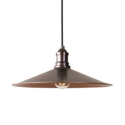 Barnstead 1-Light Copper Pendant Lamp