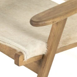 Rivers Buff Hair On Hide Sling Chair -Famous Furniture Shop 222702 026 DET 3 20594.1672184756