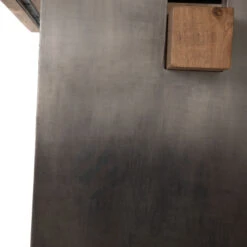 Brennan Dove Oak & Antiqued Pewter Leg Dining Table 94" -Famous Furniture Shop 223086 002 9 45318.1614171985