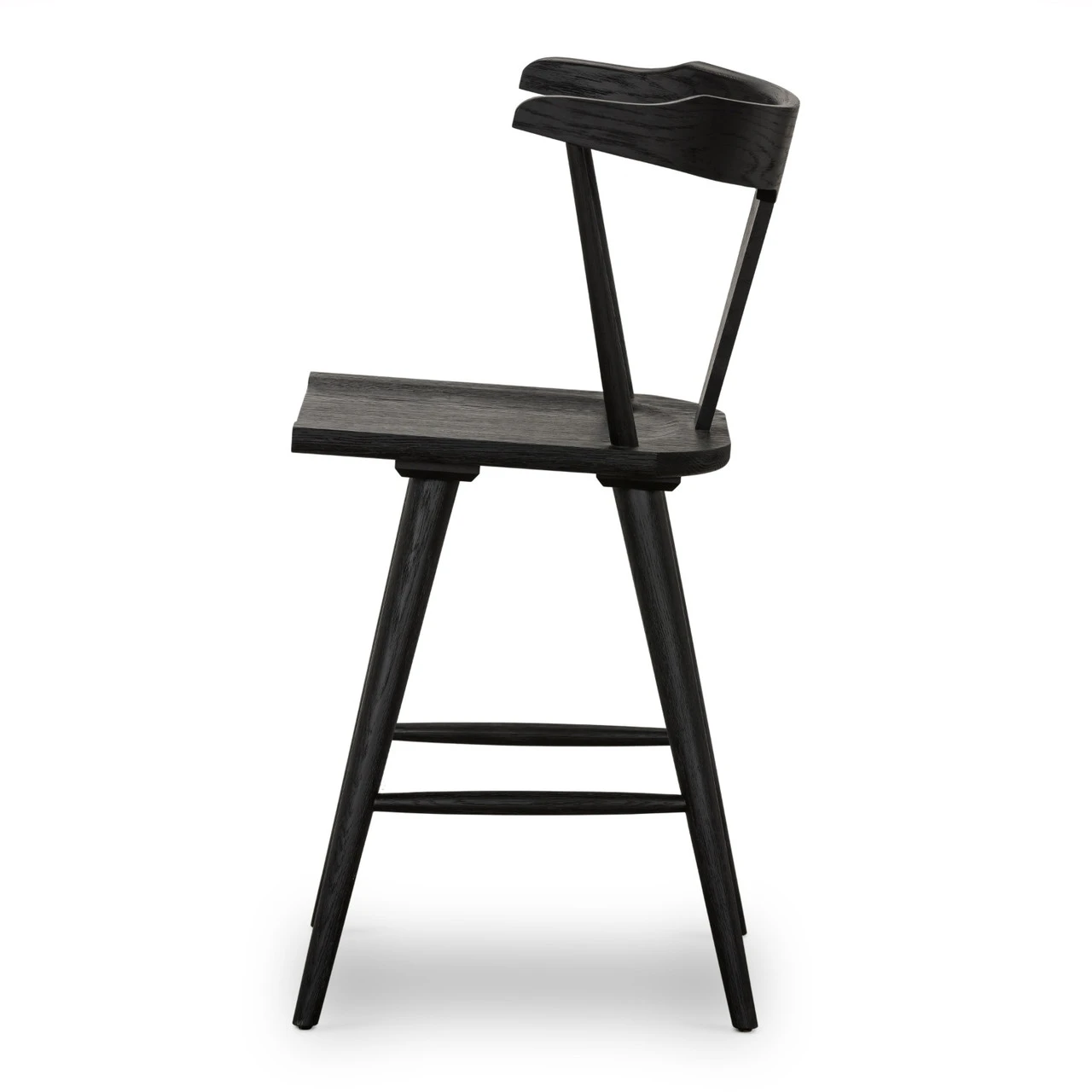 Ripley Black Oak Counter Stool 6 Ripley Black Oak Counter Stool - Image 4