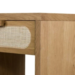 Allegra Woven Cane 1 Drawer Oak Wood Nightstand -Famous Furniture Shop 223189 001 DET 4 08645.1596830281