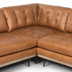 Lexi Sonoma Butterscotch Leather 3-Piece Sectional -Famous Furniture Shop 223207 003 DET 1 65704.1631314262