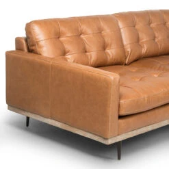 Lexi Sonoma Butterscotch Leather 3-Piece Sectional -Famous Furniture Shop 223207 003 DET 3 09878.1631314265