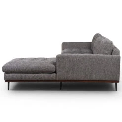 Lexi Modern Tufted Capri Ebony 2-Pc RAF Sectional Sofa 105" -Famous Furniture Shop 223209 012 SID 1 17991.1680563121