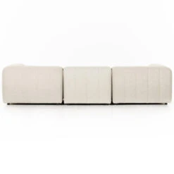 Gwen Channel Tufted Modular 3 PC Faye Sand Outdoor Sectional Sofa -Famous Furniture Shop 223215 002 BCK 1 64046.1653907088