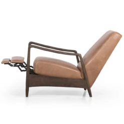 Braden Dakota Warm Taupe Leather Recliner -Famous Furniture Shop 223406 046 OPN 3 27873.1670543200