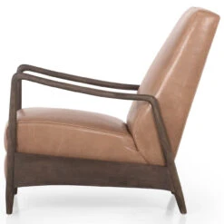 Braden Dakota Warm Taupe Leather Recliner -Famous Furniture Shop 223406 046 SID 1 62613.1670543189