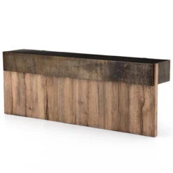 Bingham Rustic Oak + Iron Console Table 79" -Famous Furniture Shop 223621 001 PRM 2 68166.1614120410