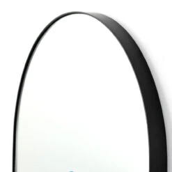Georgina Iron Matte Black Arched Floor Mirror 80" -Famous Furniture Shop 223788 006 DET 3 38801.1690913011