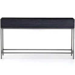 Trey Black Wash Poplar Console Table -Famous Furniture Shop 223913 002 BCK 1 43344.1638457612
