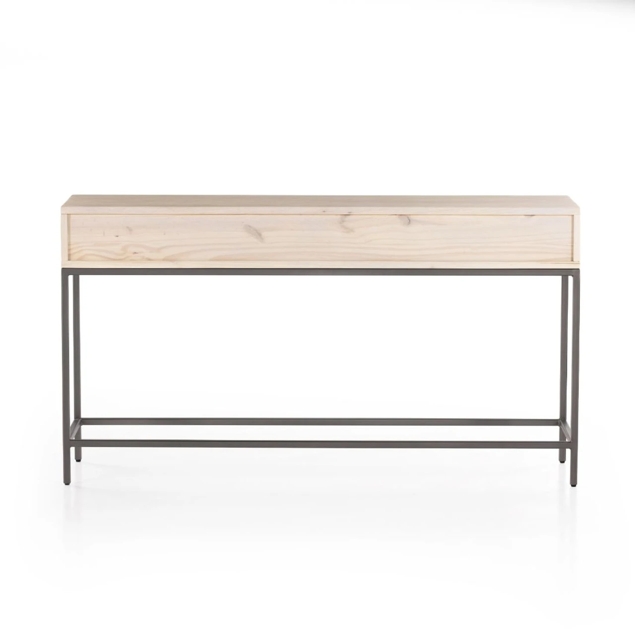 Trey Dove Poplar Wood Console Table 55" 8 Trey Dove Poplar Wood Console Table 55" - Image 6