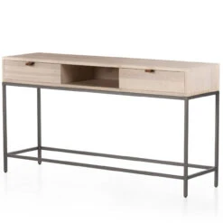 Trey Dove Poplar Wood Console Table 55" 11 Trey Dove Poplar Wood Console Table 55" -Famous Furniture Shop 223913 003 PRM 1 42212.1681789789