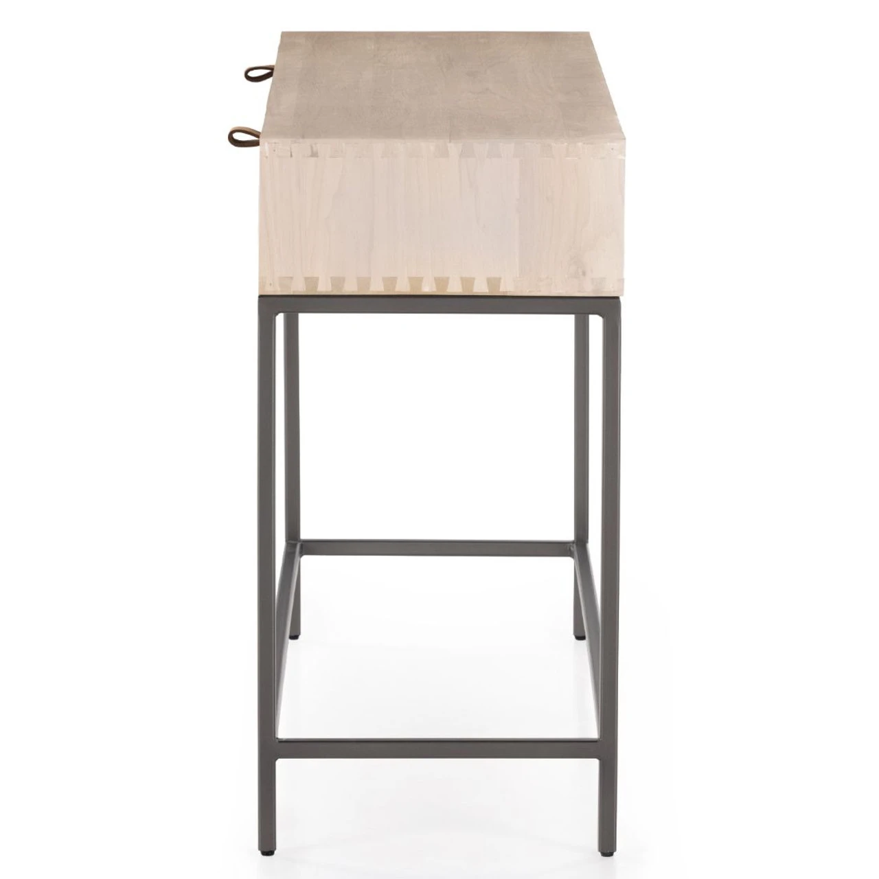 Trey Dove Poplar Wood Console Table 55" 7 Trey Dove Poplar Wood Console Table 55" - Image 5