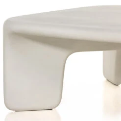 Dante White Concrete Coffee Table -Famous Furniture Shop 224152 001 DET 5 04927.1656322708