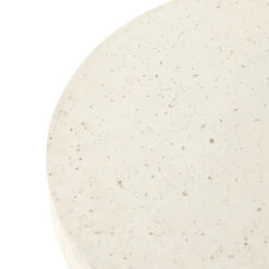 Koda Textured White Outdoor End Table -Famous Furniture Shop 224359 001 DET 4 15843.1619827363