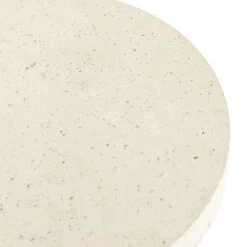 Koda Textured White Outdoor End Table -Famous Furniture Shop 224359 001 DET 5 53498.1619827366