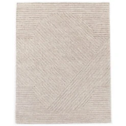 Chasen Heathered Natural Outdoor Rug