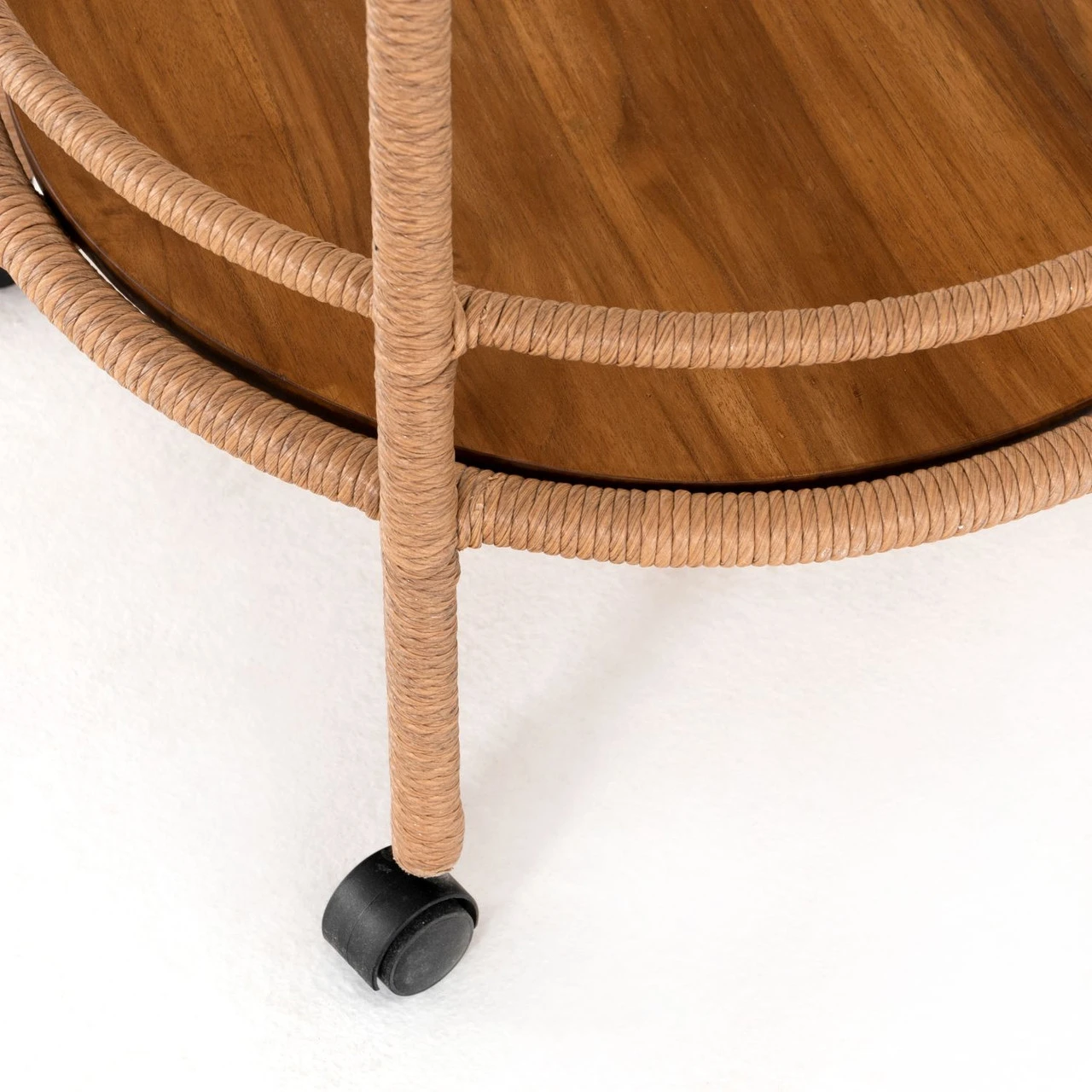 Percy Vintage Natural Outdoor Bar Cart 8 Percy Vintage Natural Outdoor Bar Cart - Image 6