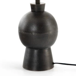 Kelita Textured Black Aluminum Table Lamp 22 Kelita Textured Black Aluminum Table Lamp -Famous Furniture Shop 224742 001 4 35647.1614740419