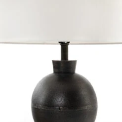 Kelita Textured Black Aluminum Table Lamp 16 Kelita Textured Black Aluminum Table Lamp -Famous Furniture Shop 224742 001 6 54674.1614740412