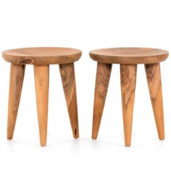 Zuri Natural Round Outdoor End Table -Famous Furniture Shop 224745 001 SID 1 41442.1622460625
