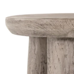 Zuri Round Weathered Grey Outdoor End Table -Famous Furniture Shop 224745 002 DET 1 76962.1622468071