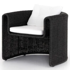 Tucson Coal Woven Outdoor Chair