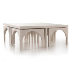 Amara Off White Oak Coffee Table With Nesting Arch 18 Amara Off White Oak Coffee Table With Nesting Arch -Famous Furniture Shop 224822 001 8 14170.1615164777