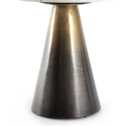 Armon Ombre Antique Brass End Table -Famous Furniture Shop 225103 001 3 49373.1614642861