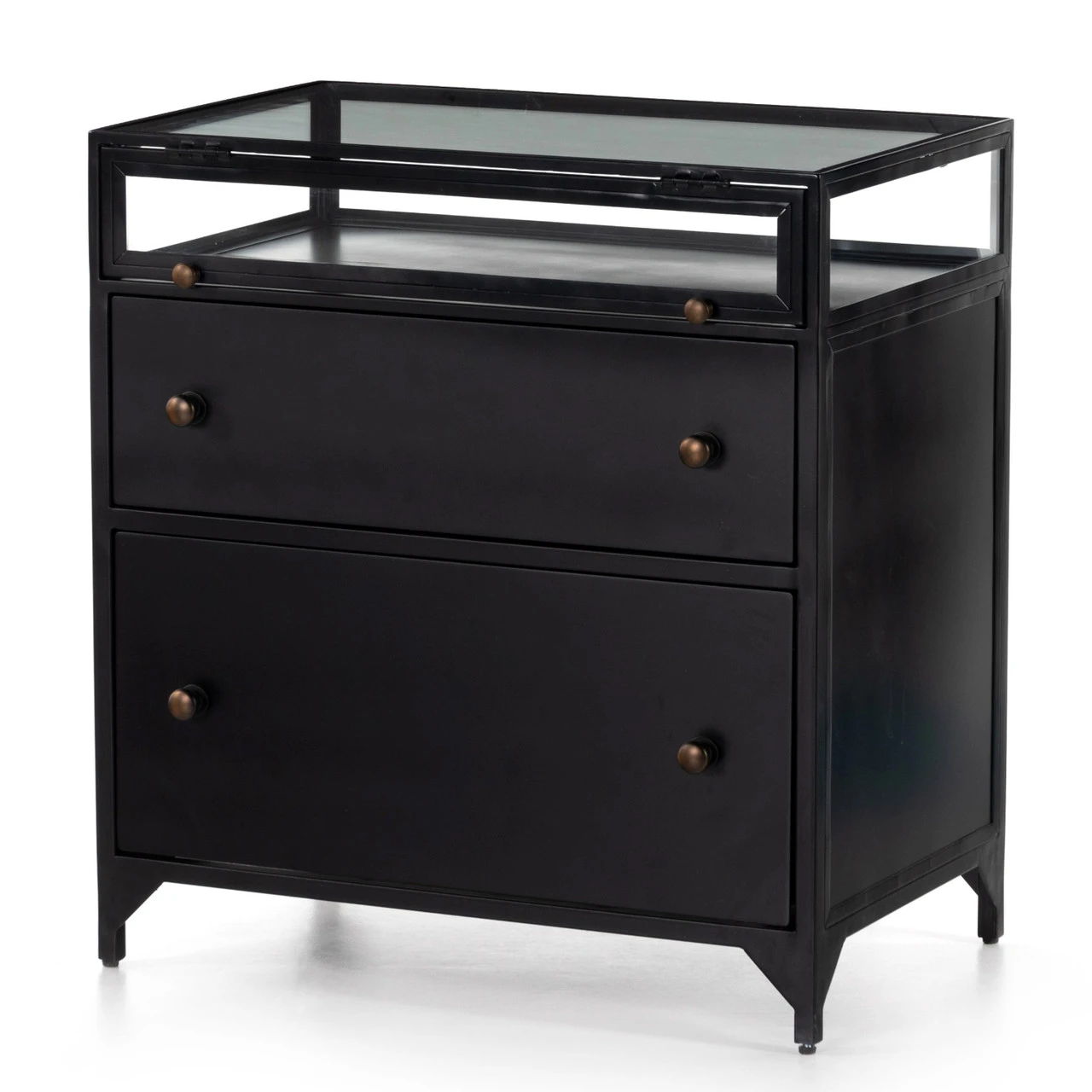 Shadow Box Nightstand 3 Shadow Box Nightstand