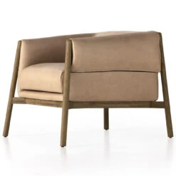 Idris Palermo Nude Leather Chair -Famous Furniture Shop 225763 004 DET 1 09469.1671565783