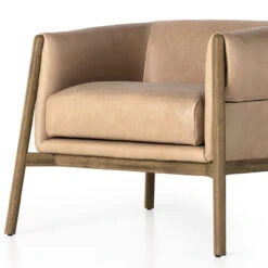 Idris Palermo Nude Leather Chair -Famous Furniture Shop 225763 004 DET 6 19765.1671565779
