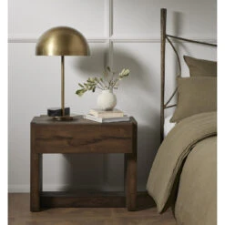 Perrin Rustic Fawn Nightstand -Famous Furniture Shop 226023 001 VIG 1 97207.1638993365