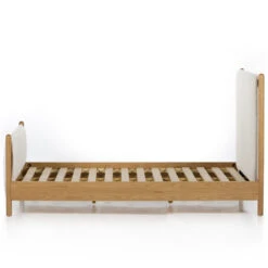 Bowen Sheepskin Natural Queen Bed -Famous Furniture Shop 226071 002 SID 2 14546.1667827792