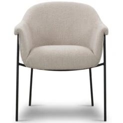 Suerte Knoll Sand Dining Chair -Famous Furniture Shop 226111 002 FRT 1 65162.1710916569
