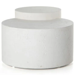 Meza Textured White Nesting Coffee Table -Famous Furniture Shop 226313 001 FRT 1 57941.1619830647