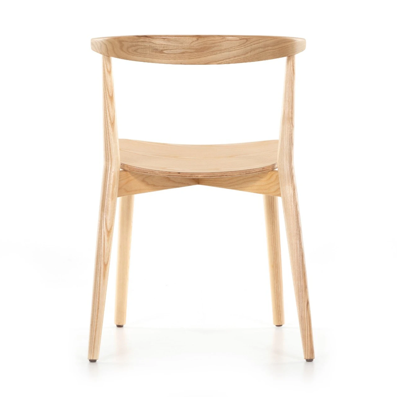 Pruitt Light Brown Wooden Dining Side Chair 9 Pruitt Light Brown Wooden Dining Side Chair - Image 7