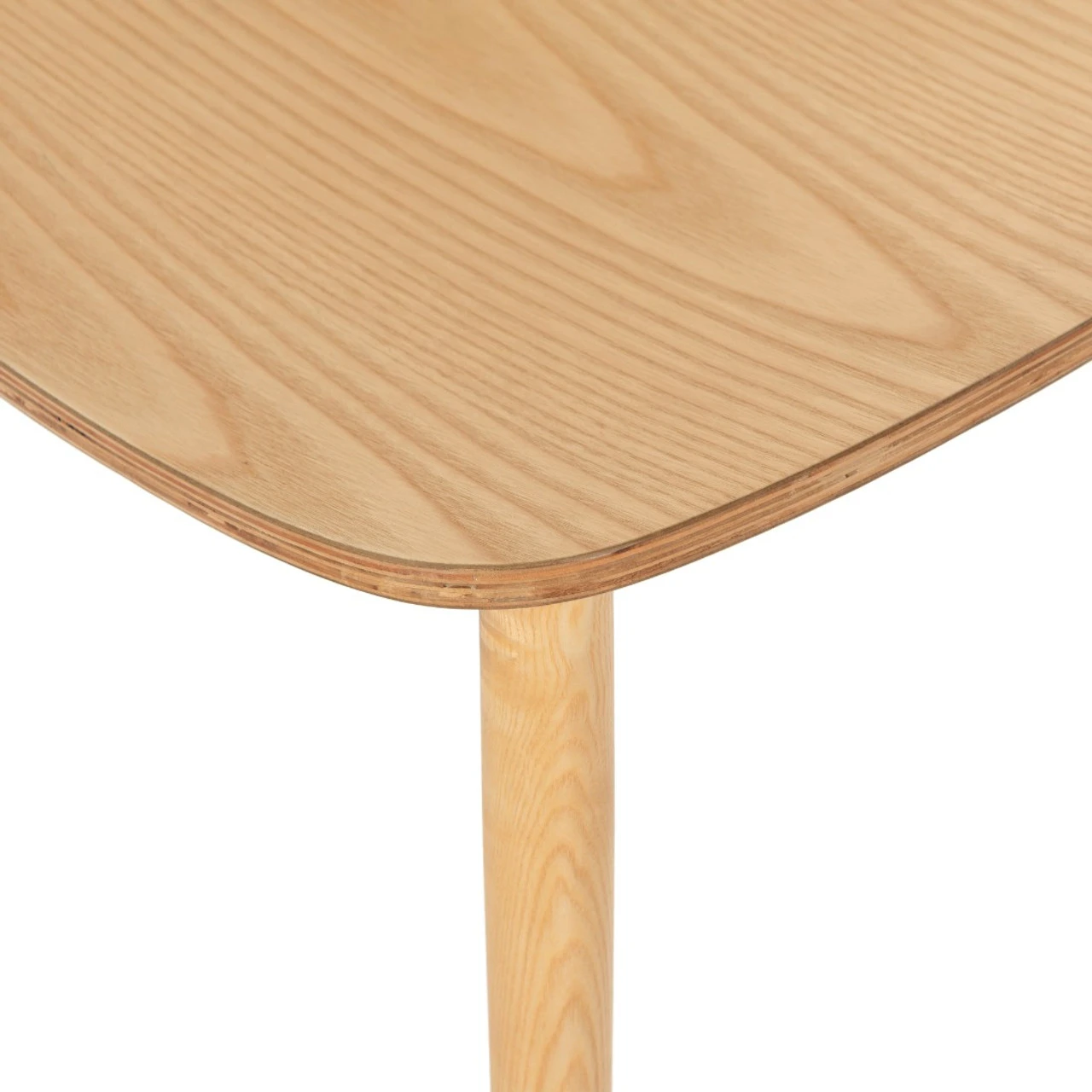 Pruitt Light Brown Wooden Dining Side Chair 7 Pruitt Light Brown Wooden Dining Side Chair - Image 5