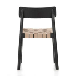 Heisler Woven Leather Seat Dining Side Chair -Famous Furniture Shop 226492 001 BCK 1 1 47313.1694187598