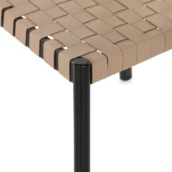 Heisler Woven Leather Seat Dining Side Chair -Famous Furniture Shop 226492 001 DET 3 1 68573.1694187600