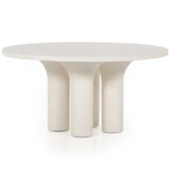 Parra Plaster Molded Concrete Dining Table