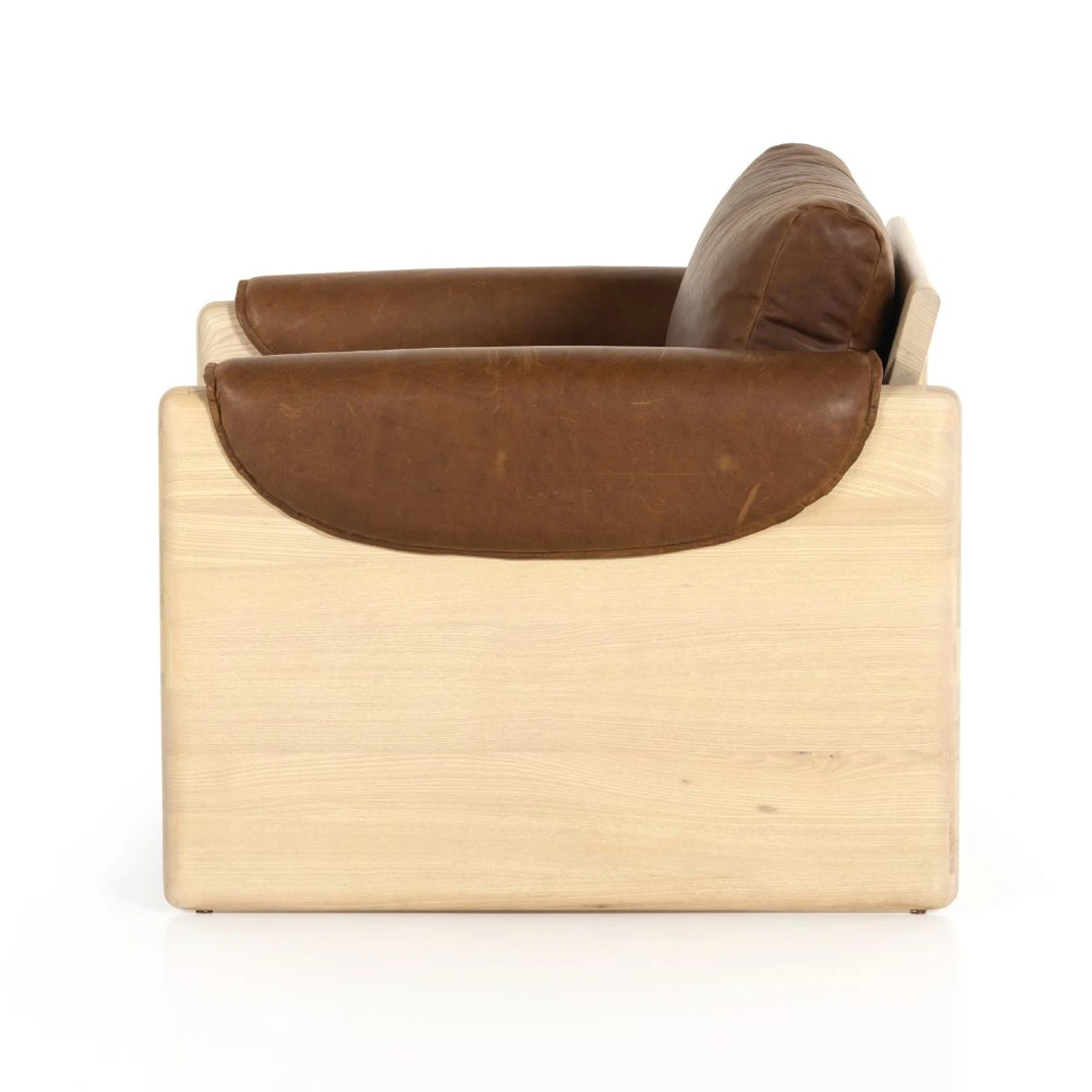 Pierre Sienna Leather Club Chair 7 Pierre Sienna Leather Club Chair - Image 5