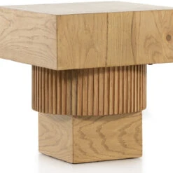 Leland Honey Oak End Table -Famous Furniture Shop 226681 002 DET 1 99167.1638394710