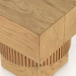 Leland Honey Oak End Table -Famous Furniture Shop 226681 002 DET 3 52877.1638394735