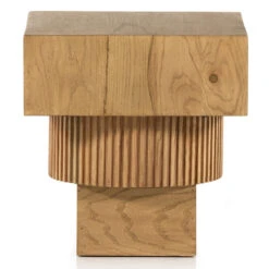 Leland Honey Oak End Table -Famous Furniture Shop 226681 002 SID 1 17715.1638394681